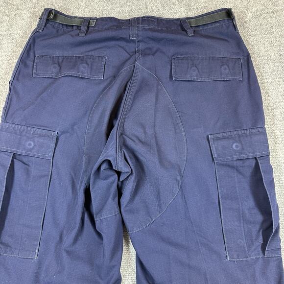 Propper Public Safety Tactical Combat Pants Men's Large Long Blue Pants Adjustab - Picture 11 of 12